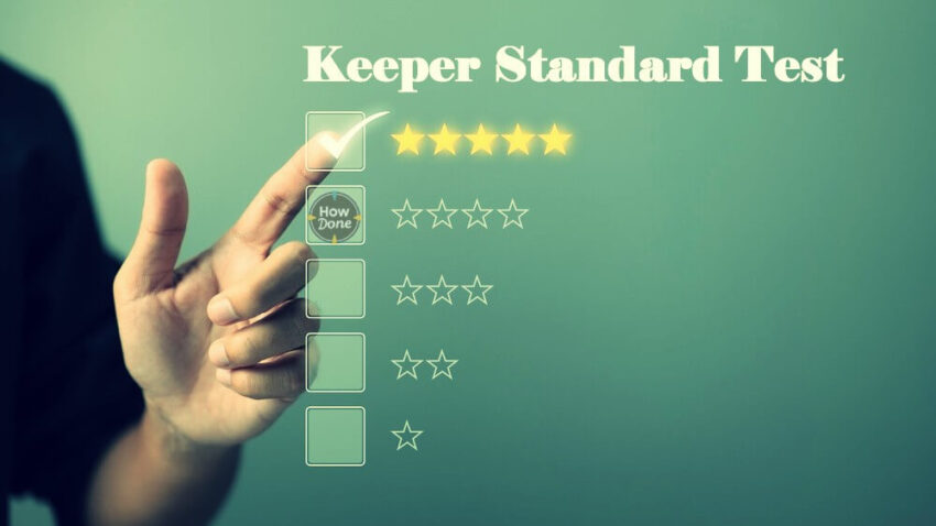 Keeper Standards Test
