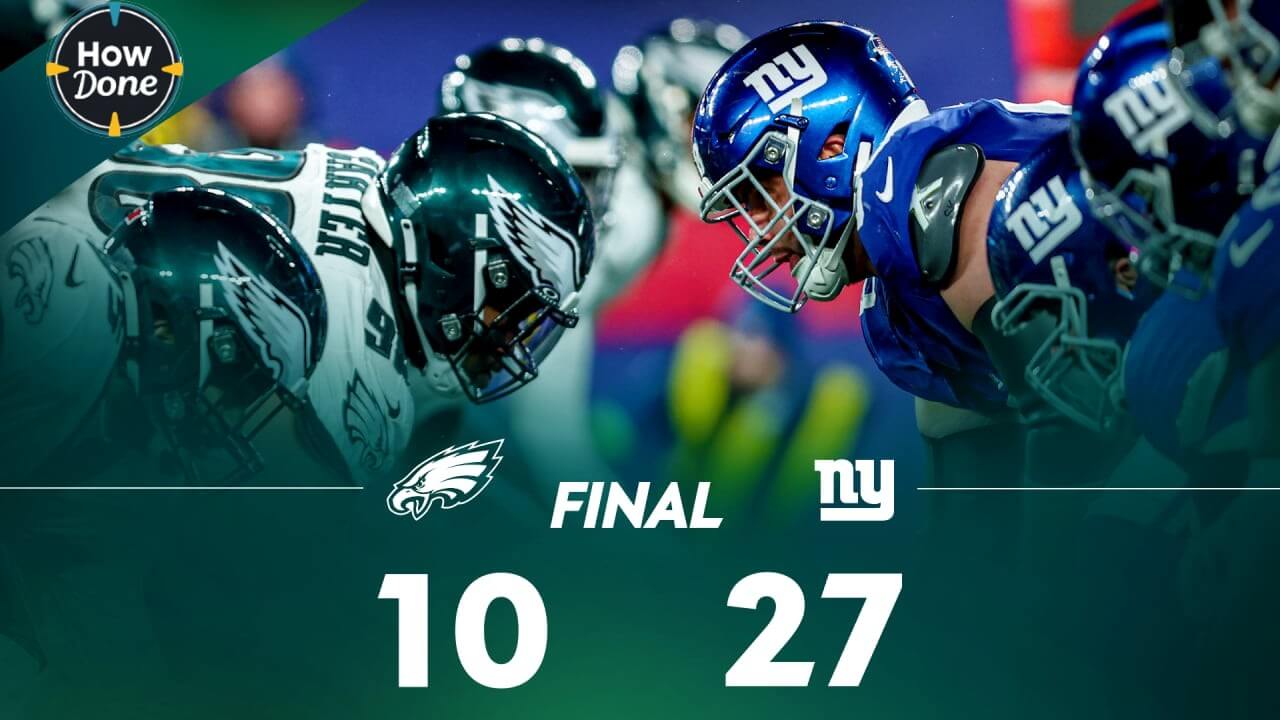 Philadelphia Eagles vs. New York Giants: Match Player Stats Breakdown