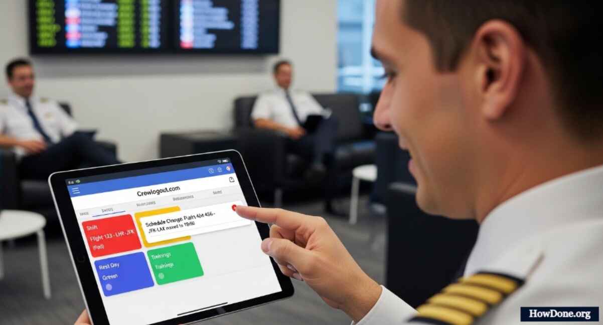 What is Crewlogout com